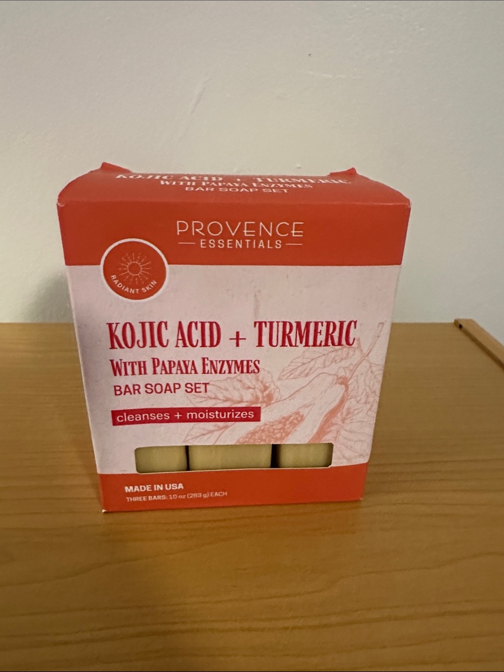 Kojic Acid + Turmeric Bar Soap Set – Orange/White